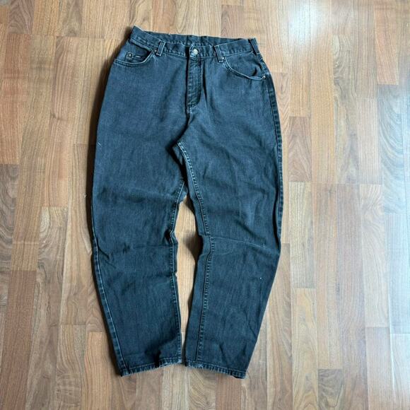 Black Lee Relaxed Fit Jeans - Picture 2 of 8